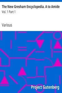 The New Gresham Encyclopedia. A to Amide