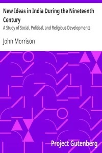 New Ideas in India During the Nineteenth Century