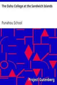 The Oahu College at the Sandwich Islands