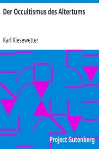 Der Occultismus des Altertums