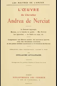 L'oeuvre du chevalier Andrea de Nerciat (1/2)