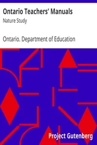Ontario Teachers' Manuals: Nature Study