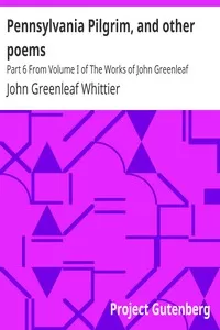 Pennsylvania Pilgrim, and other poems