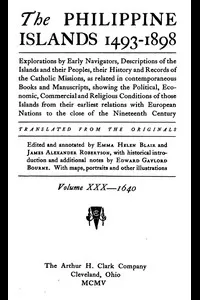 The Philippine Islands, 1493-1898, Volume 30 of 55, 1640