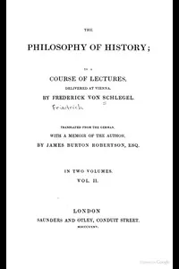 The Philosophy of History, Vol. 2 of 2