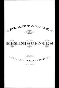 Plantation Reminiscences