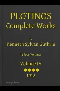 Plotinos: Complete Works, v. 4