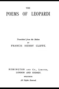 The Poems of Leopardi