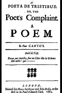 Poeta de Tristibus; Or, The Poet's Complaint