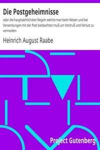 Die Postgeheimnisse
