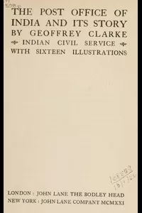 The Post Office of India and Its Story