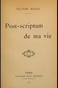 Post-scriptum de ma vie