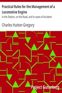 Practical Rules for the Management of a Locomotive Engine