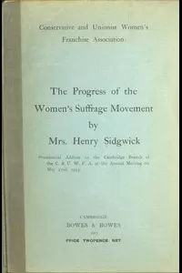 The Progress of the Women's Suffrage Movement
