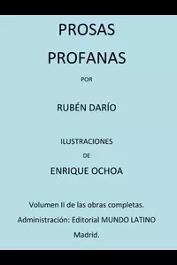Prosas Profanas