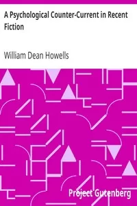 A Psychological Counter-Current in Recent Fiction