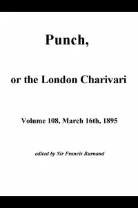 Punch, or the London Charivari, Vol. 108, March 16, 1895