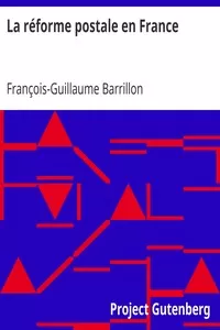 La rÃ©forme postale en France