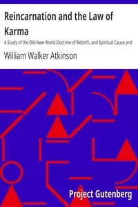 Reincarnation and the Law of Karma