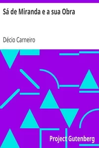 SÃ¡ de Miranda e a sua Obra