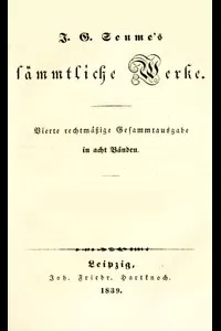 SÃ¤mmtliche Werke 1-2: Mein Leben / Spaziergang nach Syrakus im Jahre 1802