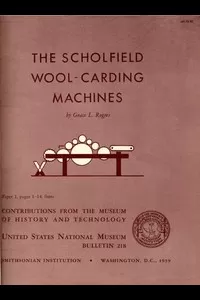 The Scholfield Wool-Carding Machines