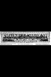 Scientific American Supplement, No. 508, September 26, 1885