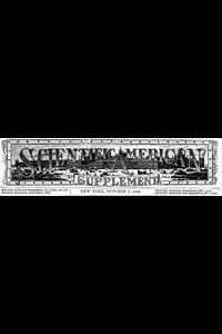 Scientific American Supplement, No. 561, October 2, 1886