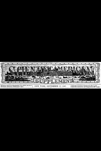 Scientific American Supplement, No. 611, September 17, 1887