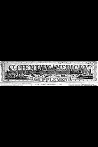 Scientific American Supplement, No. 613, October 1, 1887