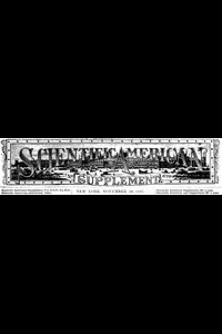 Scientific American Supplement, No. 620,  November 19,1887