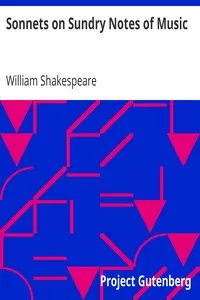 Sonnets on Sundry Notes of Music
