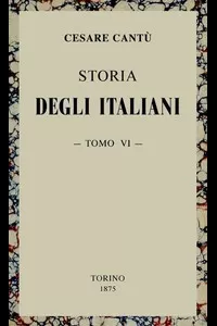 Storia degli Italiani, vol. 06 (di 15)