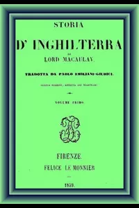 Storia d'Inghilterra, vol 1