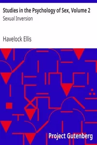 Studies in the Psychology of Sex, Volume 2