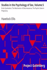 Studies in the Psychology of Sex, Volume 5