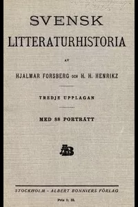 Svensk litteraturhistoria