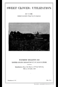 Sweet Clover: Utilization