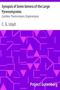 Synopsis of Some Genera of the Large Pyrenomycetes