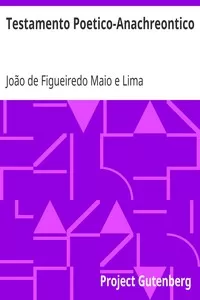 Testamento Poetico-Anachreontico