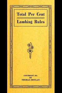 Total Per Cent Lambing Rules