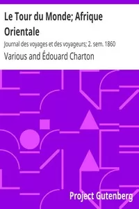 Le Tour du Monde; Afrique Orientale