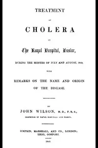 Treatment of Cholera in the Royal Hospital, Haslar