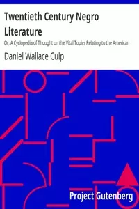Twentieth Century Negro Literature
