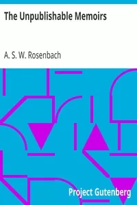 The Unpublishable Memoirs