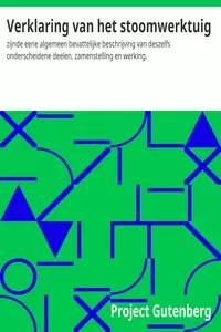 Verklaring van het stoomwerktuig