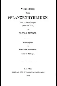 Versuche Ã¼ber Pflanzenhybriden
