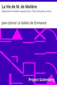 La Vie de M. de MoliÃ¨re