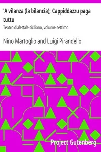 'A vilanza (la bilancia); Cappiddazzu paga tuttu