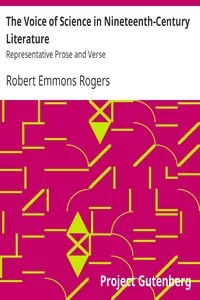 The Voice of Science in Nineteenth-Century Literature